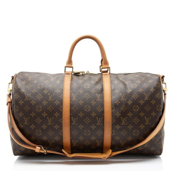 Louis Vuitton Vintage Monogram Canvas Keepall Bandouliere 50 Duffle - Picture 1 of 16